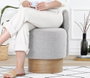 Atelier Del Sofa Barren Puf - Gris